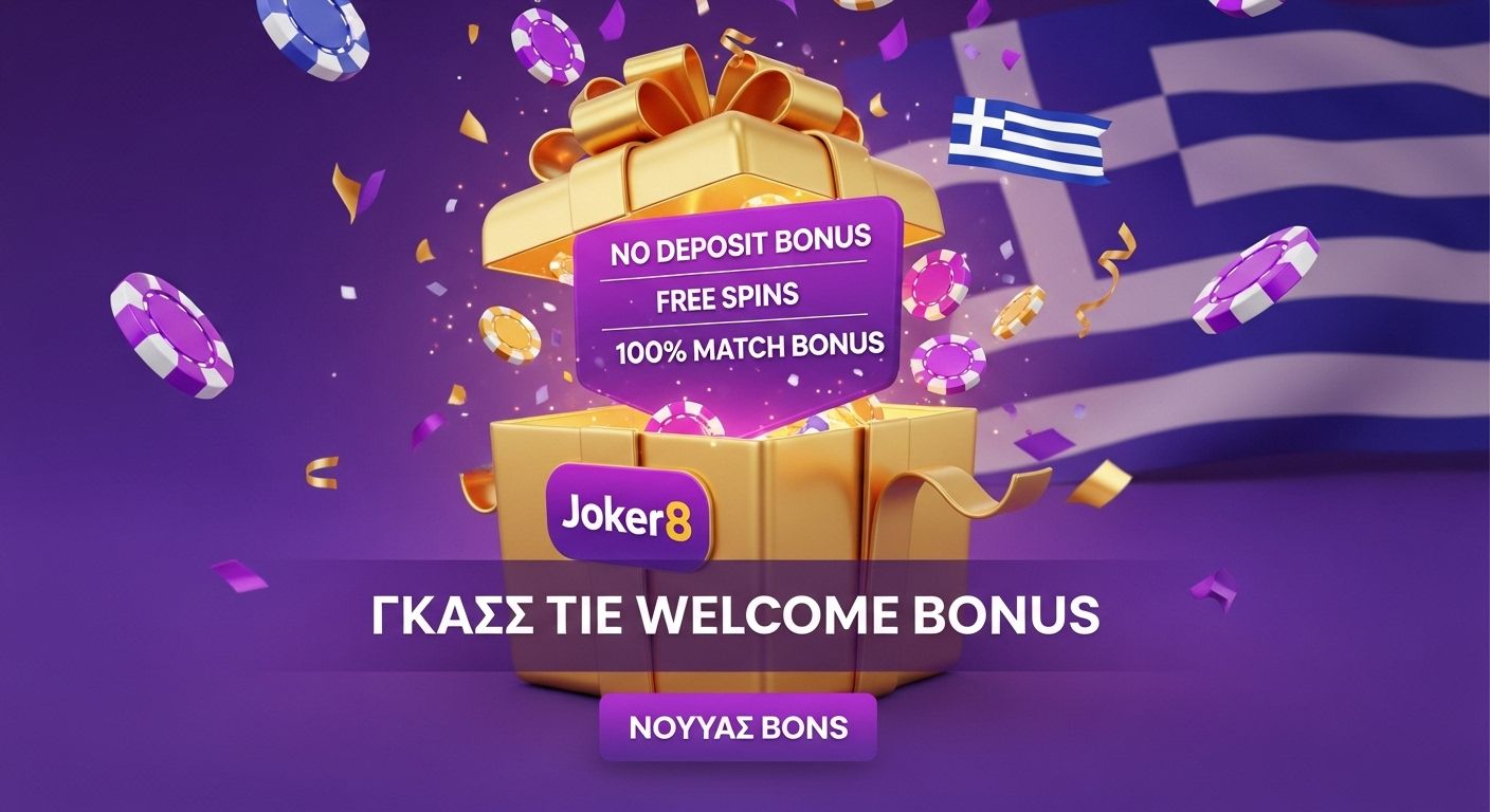 Μπόνους καλωσορίσματος και προσφορές joker8 casino